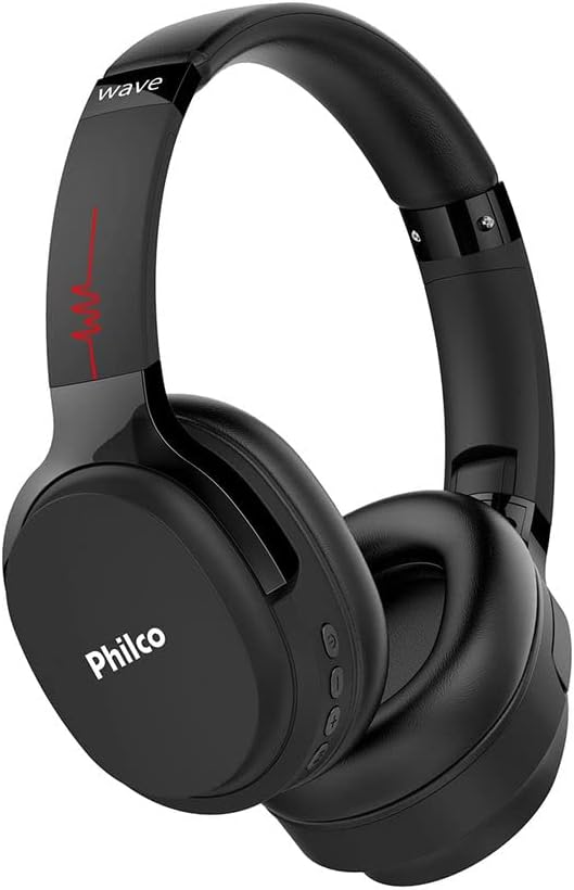 Fone de ouvido, Conexão Bluetooth 5.0, 150mW, Concha almofadada, PFO01BTP, Preto, Philco