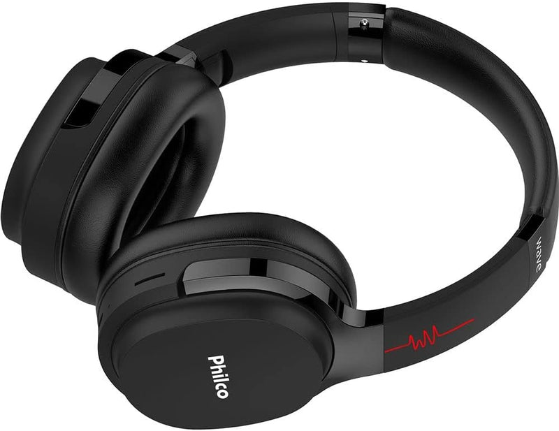 Fone de ouvido, Conexão Bluetooth 5.0, 150mW, Concha almofadada, PFO01BTP, Preto, Philco