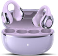 GRUCISO Fones de ouvido de tradução em tempo real, 3 em 1, tradutor, 150 idiomas e acentos, som HiFi, adequado para iOS e Android, design de clipe de orelha aberta para viagens, aprendizado e negócios