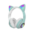 Fone Bluetooth Orelha De Gatinho Com Led