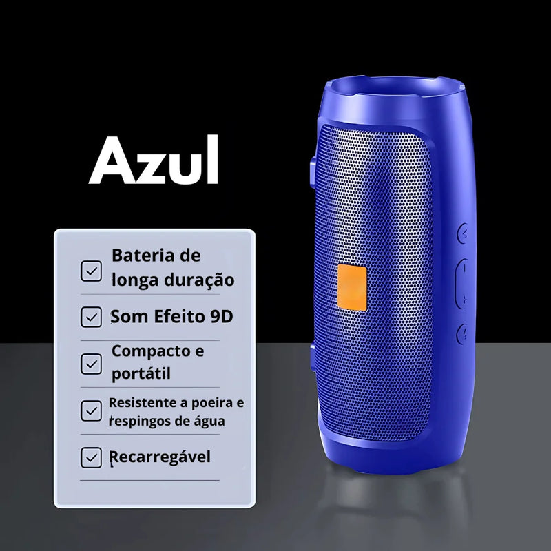 Caixa de Som Charge Portátil Com Bluetooth Radio - Sem Fio