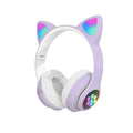 Fone Bluetooth Orelha De Gatinho Com Led