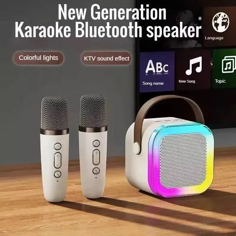 MINI SPEAKER K12 - ALTA QUALIDADE BLUETOOTH E KARAOKE