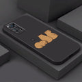Capa de Celular Preto de Capivaras