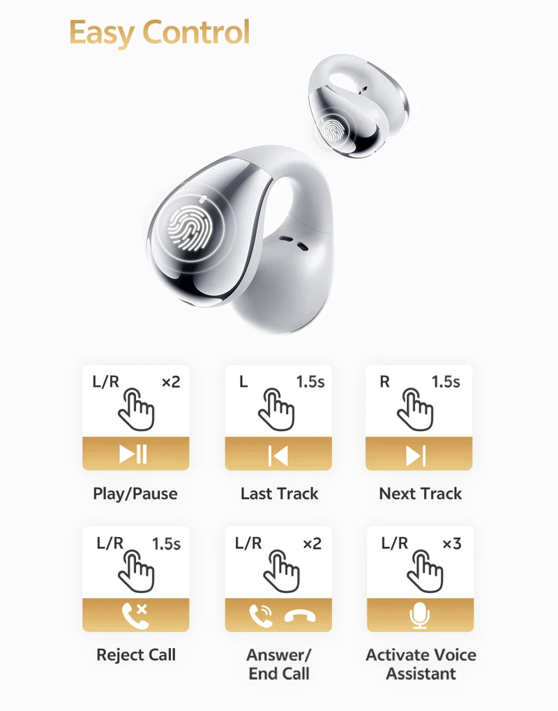 Fones de Ouvido Bluetooth QCY C30S