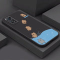 Capa de Celular Preto de Capivaras