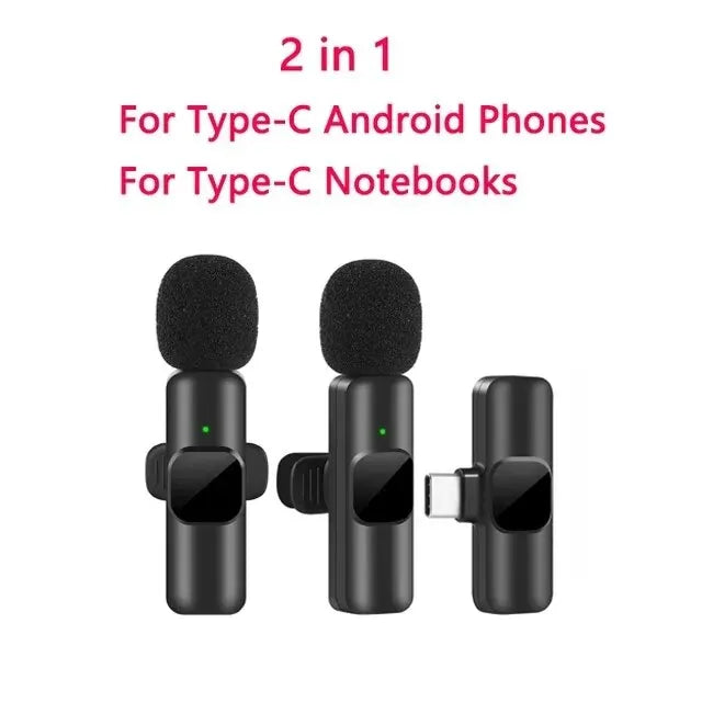 Microfone de Lapela Wireless