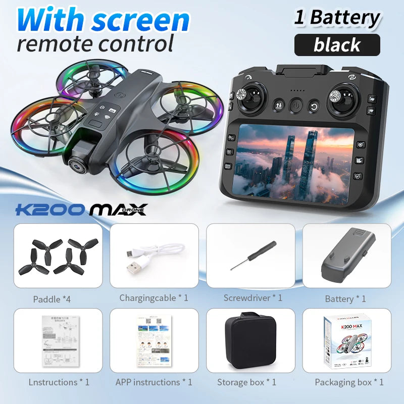 Drone Proficional Pankeda K200 MAX 4K UHD