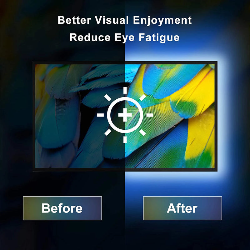 Fita de LED RGB para TV – Iluminação Decorativa e Ambiente