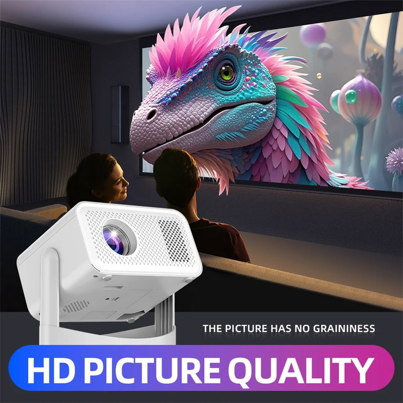 Projetor Portátil KaiAqua T4 - 4K Cinema Projector New