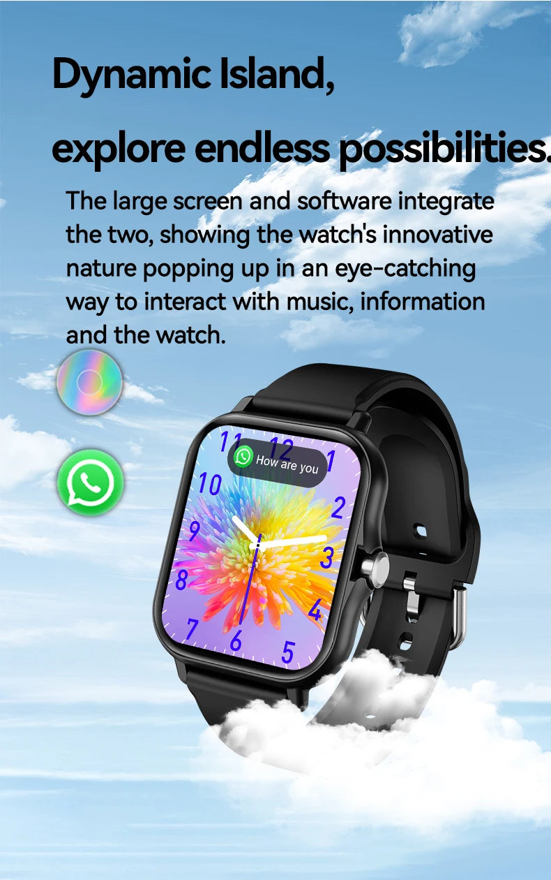 Smart Watch 2025 LAXASFIT Y13 Pro Max  Android e IOS