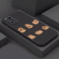 Capa de Celular Preto de Capivaras