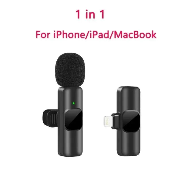 Microfone de Lapela Wireless