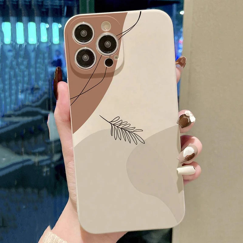 Capa Coração Pintada para iPhone