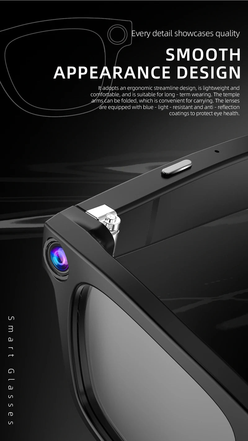 Óculos Xiaomi AI Smart Camera 6K HD