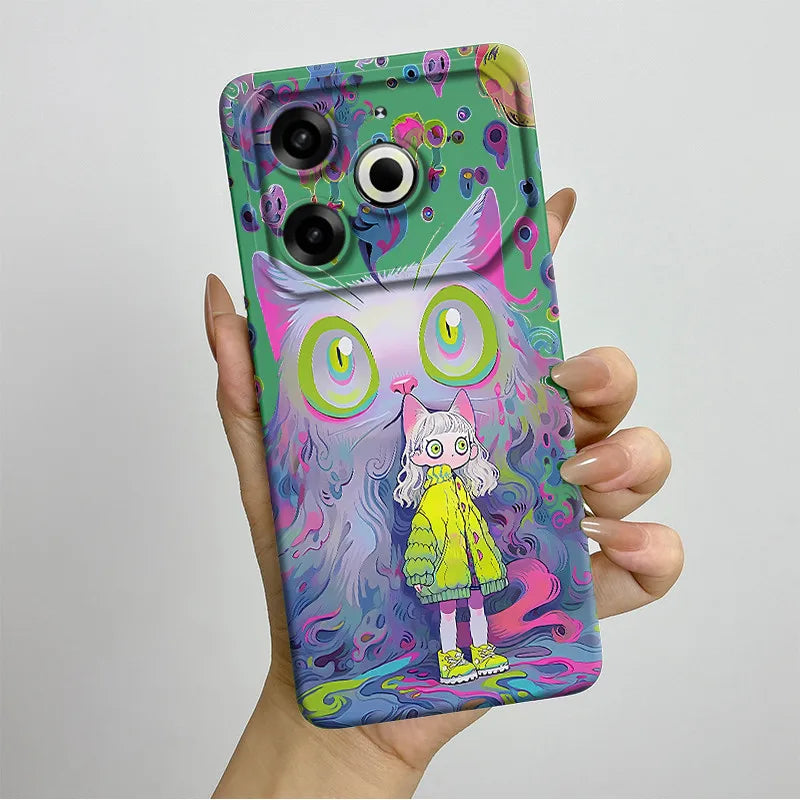 Capa de Silicone GAPTQD P/ POVA6NEO