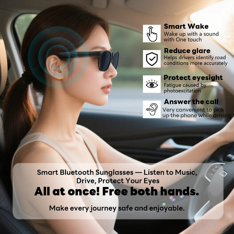 Óculos Inteligentes Bluetooth D11 Plus