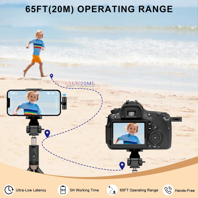 Microfone de Lapela Wireless