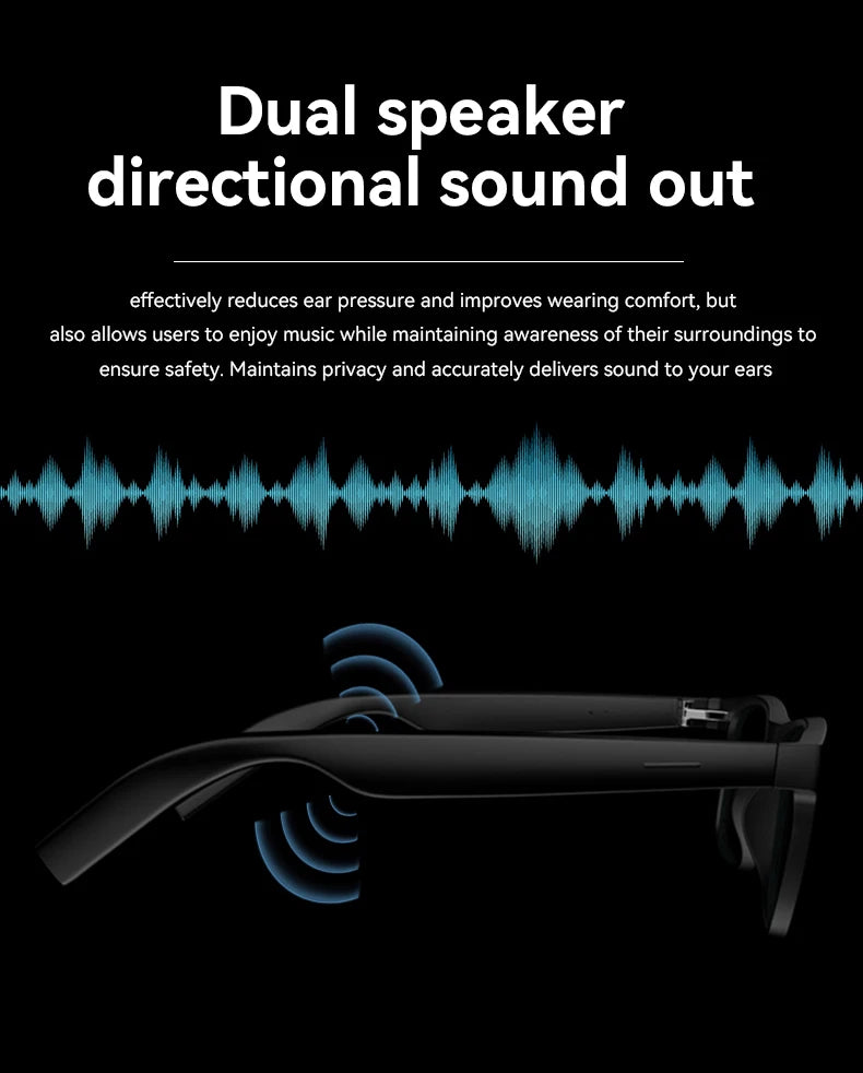 Óculos Inteligentes Bluetooth D11 Plus