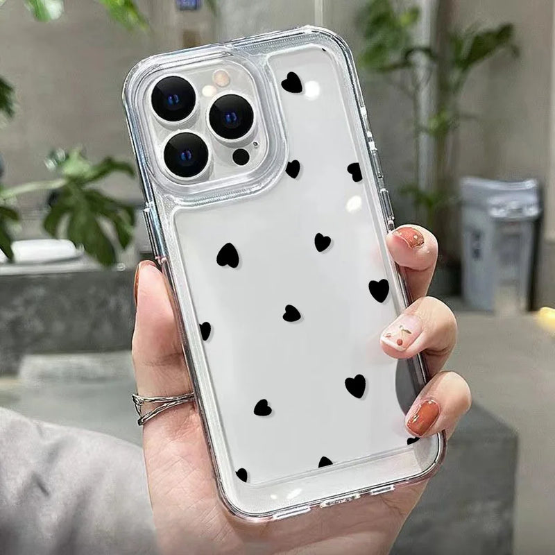 Capa de Celular com Estampa de Coração iPhone