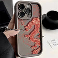 Capa de celular macia East Dragon de luxo