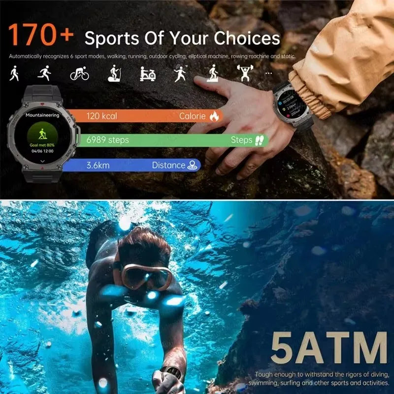Relógio Inteligente T-Rex 3 Ultra GPS, Lançamento 2025