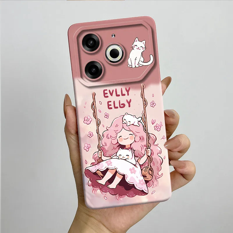 Capa de Silicone GAPTQD P/ POVA6NEO