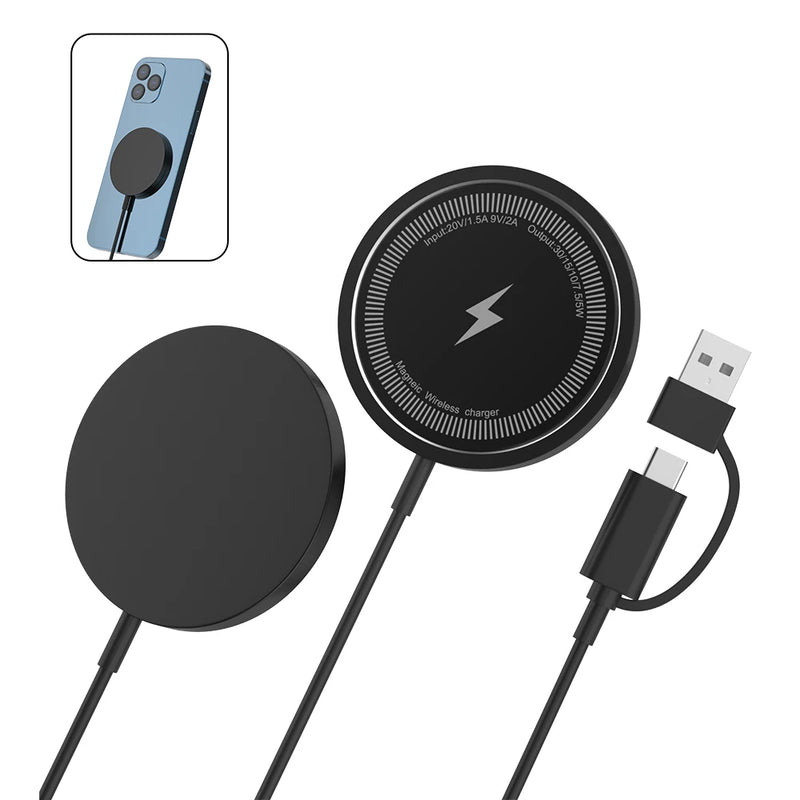 Carregador Magnético Wireless 15W