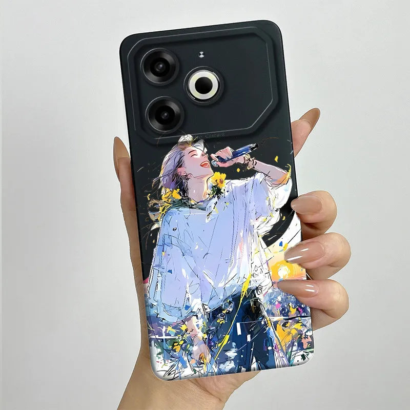 Capa de Silicone GAPTQD P/ POVA6NEO