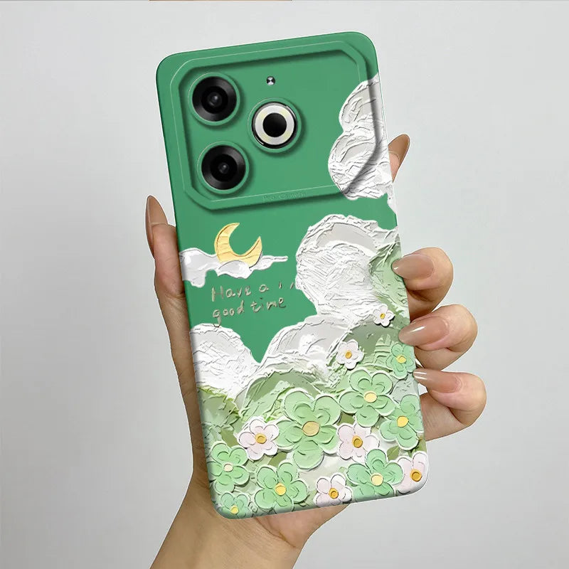 Capa de Silicone GAPTQD P/ POVA6NEO