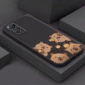Capa de Celular Preto de Capivaras