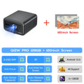 Projetor TouYinger Q12W Pro - Full HD 4K Dual Screen
