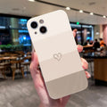Capa Coração Pintada para iPhone