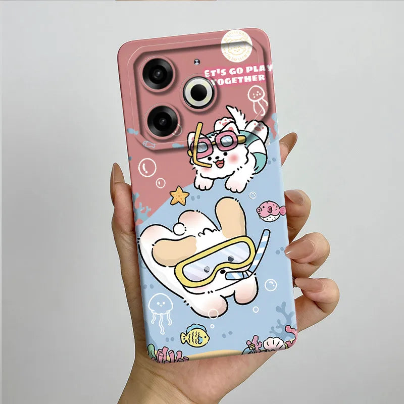 Capa de Silicone GAPTQD P/ POVA6NEO