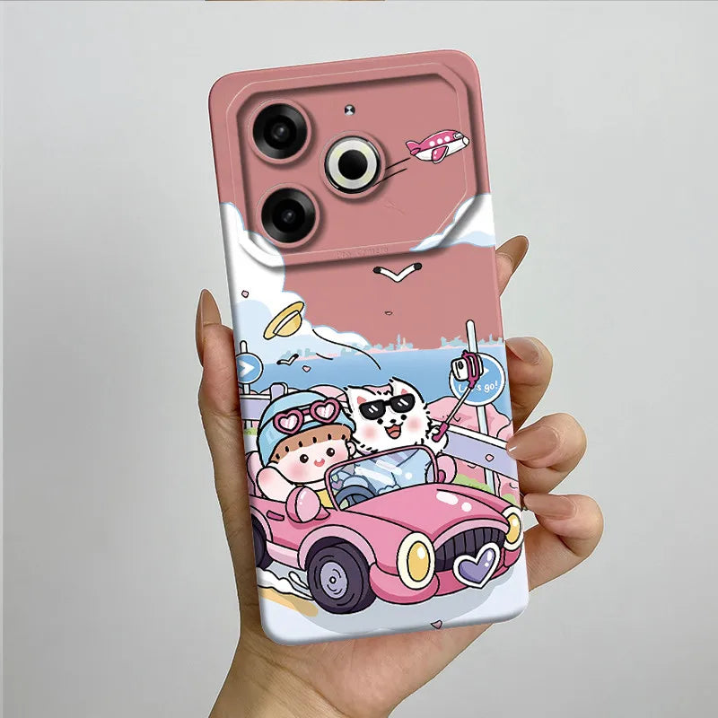 Capa de Silicone GAPTQD P/ POVA6NEO