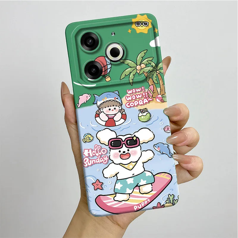 Capa de Silicone GAPTQD P/ POVA6NEO