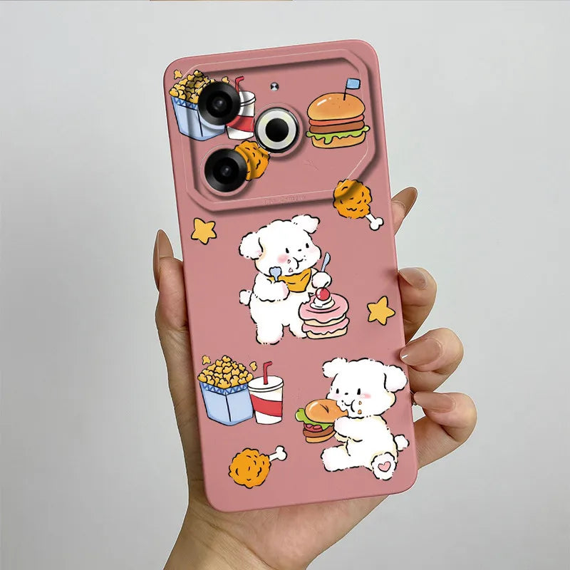 Capa de Silicone GAPTQD P/ POVA6NEO
