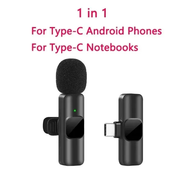 Microfone de Lapela Wireless
