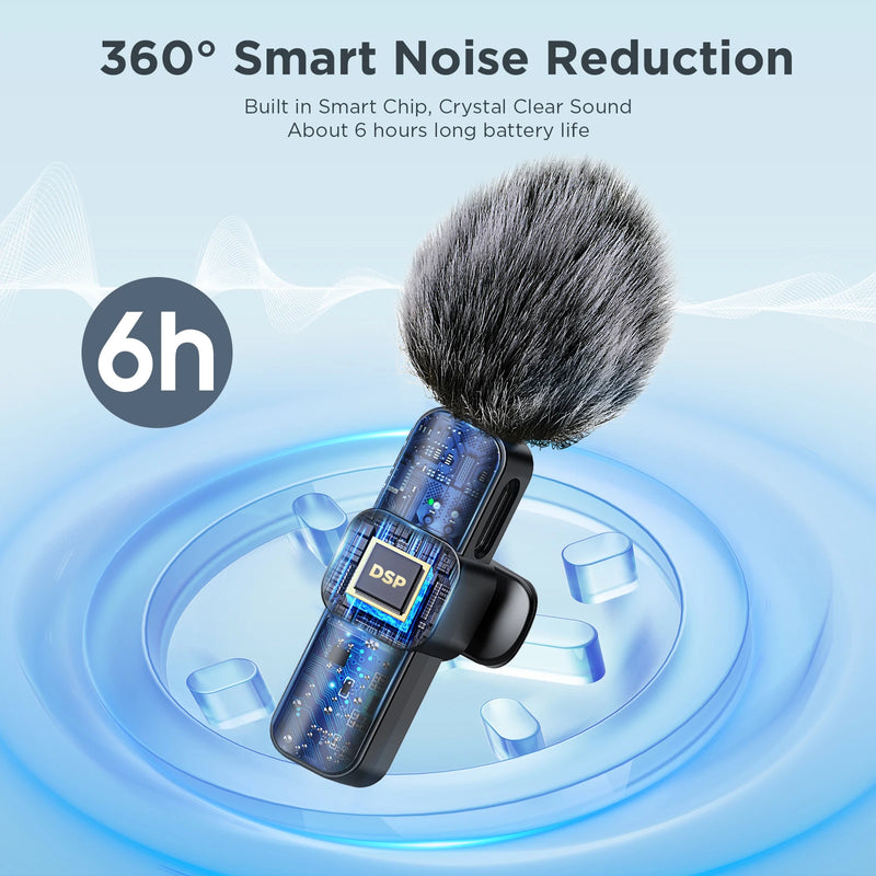 Microfone Portátil SNZIYAG K10