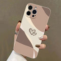 Capa Coração Pintada para iPhone