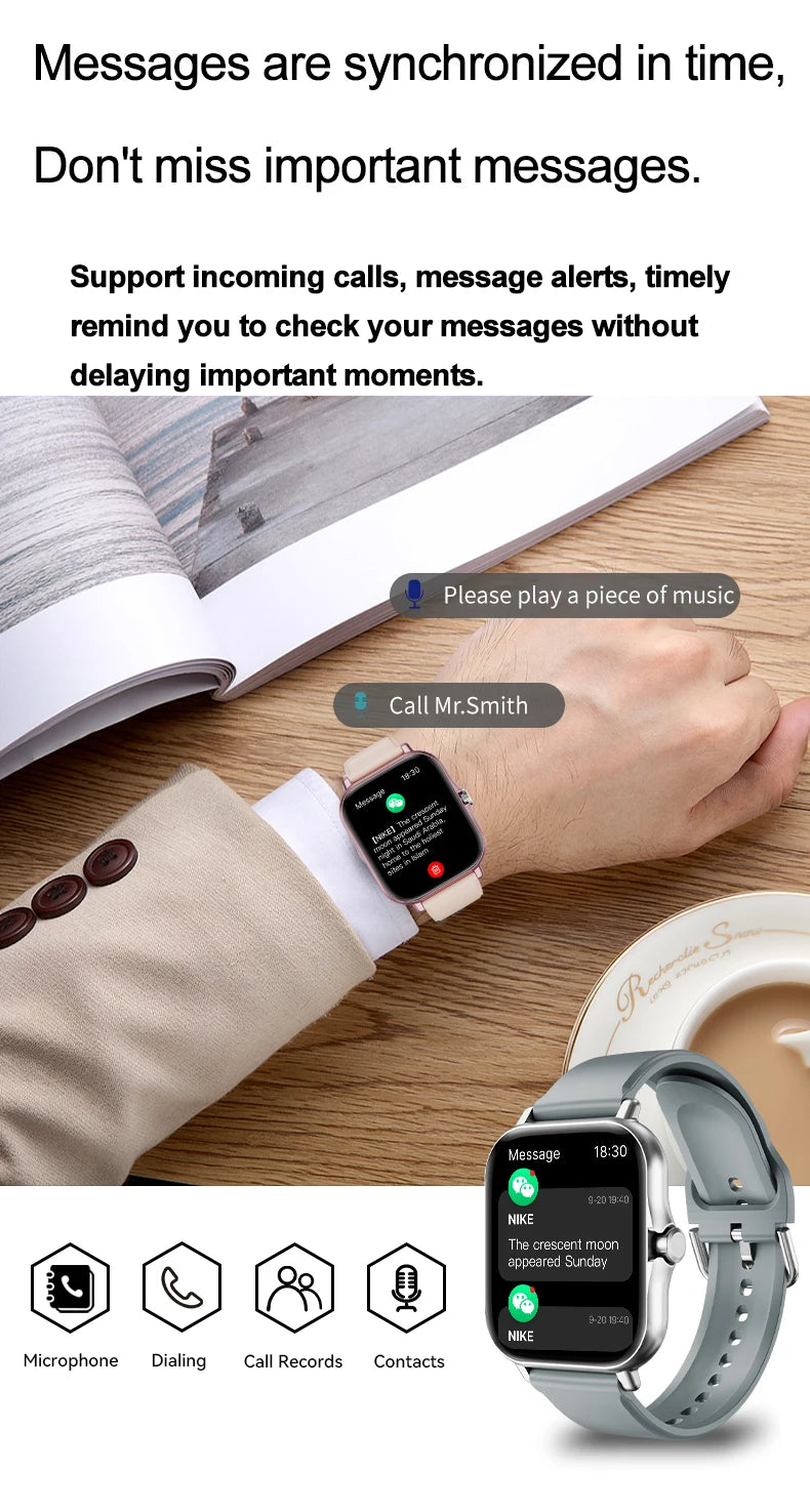 Smart Watch 2025 LAXASFIT Y13 Pro Max  Android e IOS