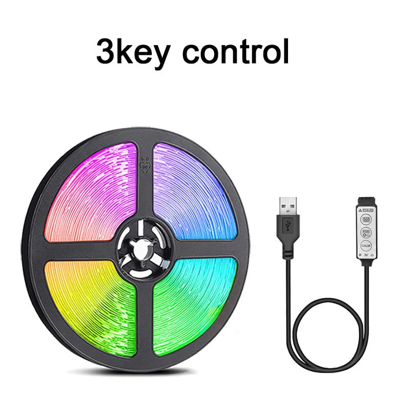 Fita de LED RGB para TV – Iluminação Decorativa e Ambiente