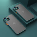 Capa Transparente de Silicone Premium Para iPhone