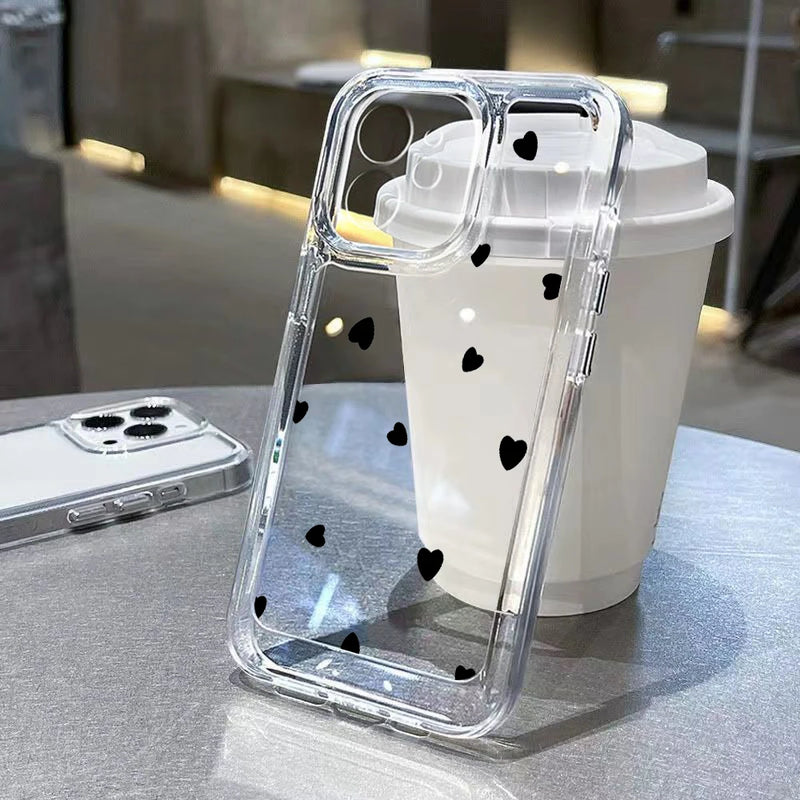 Capa de Celular com Estampa de Coração iPhone