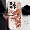 Capa de celular macia East Dragon de luxo