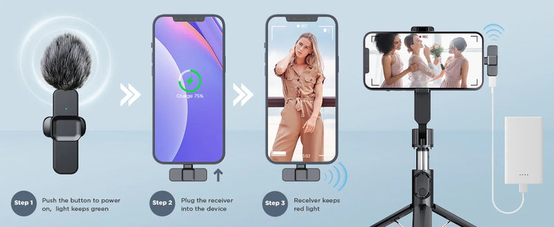 Microfone Portátil SNZIYAG K10