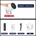 Projetor Portátil DITONG HY300 PLUS - Cinema Outdoor portátil