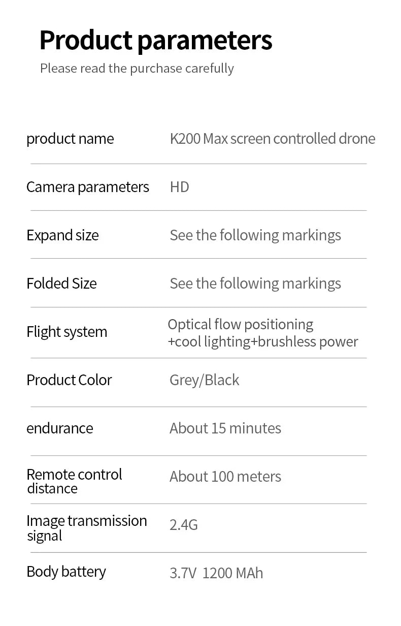 Drone Proficional Pankeda K200 MAX 4K UHD