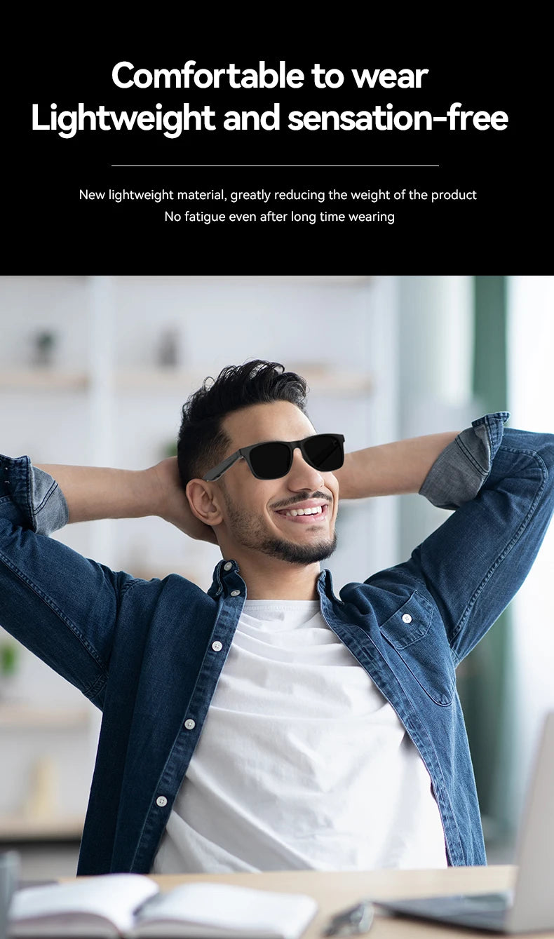 Óculos Inteligentes Bluetooth D11 Plus