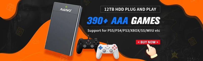 Console de jogos retrô para PS4/PS3/PS2/WiiU/Wii/N64/DC/PS1